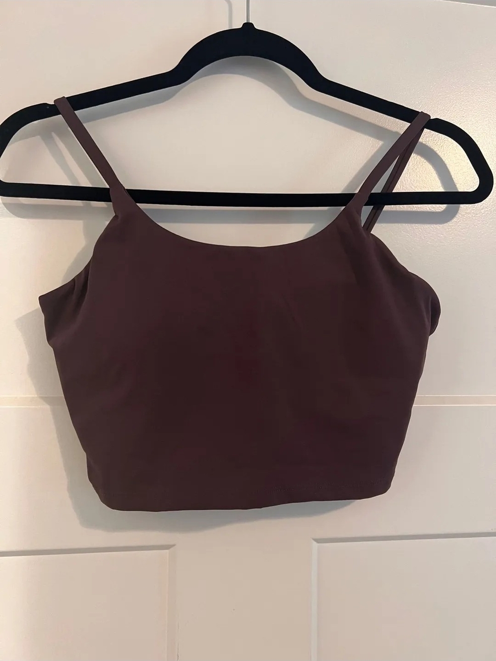 Halara Women's Scoop Neck Crop Tank Top - Purple